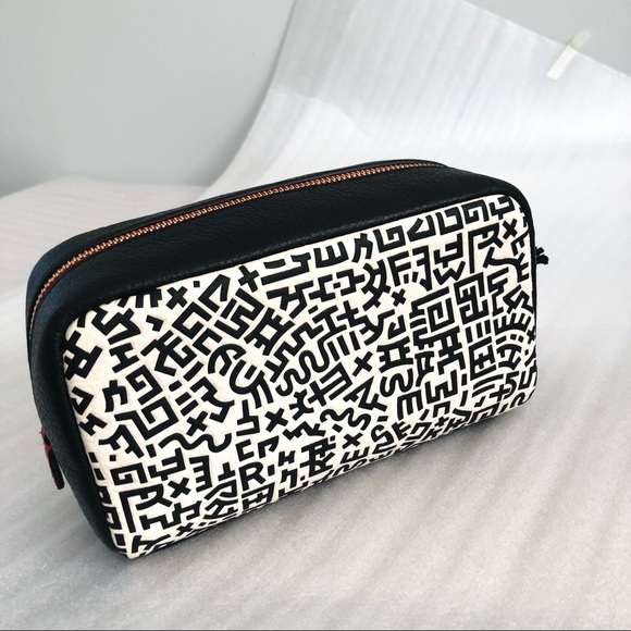 Coach Disney Mickey Mouse Small Boxy Cosmetic Case - Picture 4 of 8